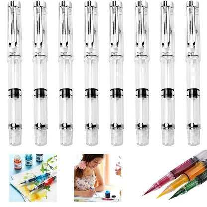 Stylo aquarelle à piston